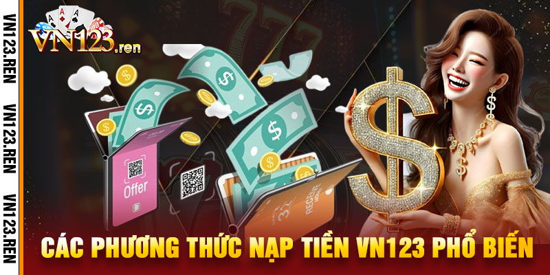 thức nạp tiền Vn123